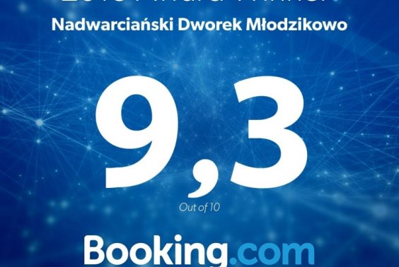 Wysokie oceny na portalu rezerwacyjnym Booking.com