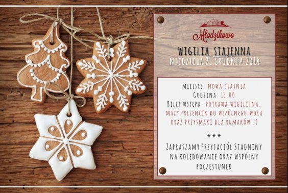 WIGILIA STAJENNA!