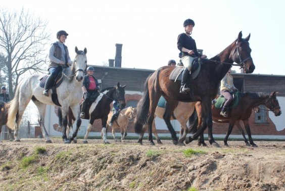 Rajd konny "Rozpoczęcie wiosny 2014"