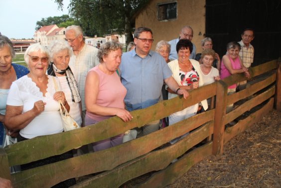 Wycieczkowicze z parafii św. Maksymiliana Kolbego z Lubonia